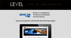 Desktop Screenshot of leveltan.com